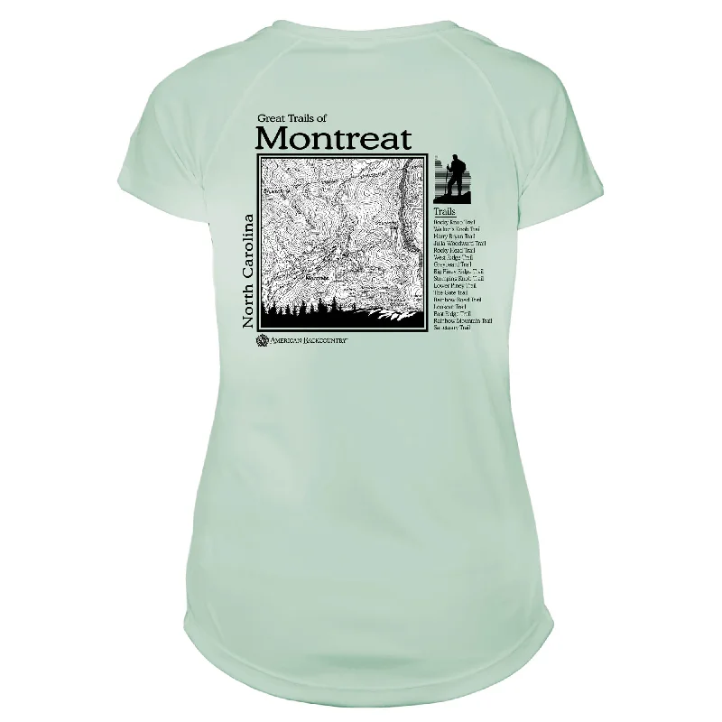 Montreat Great Trails Microfiber Women's T-Shirt-- Fashionable Trendy Casual
