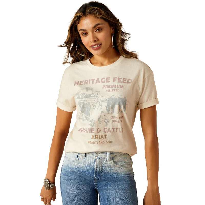 Feed T-Shirt-- Machine Wash Dry Clean Hand Wash