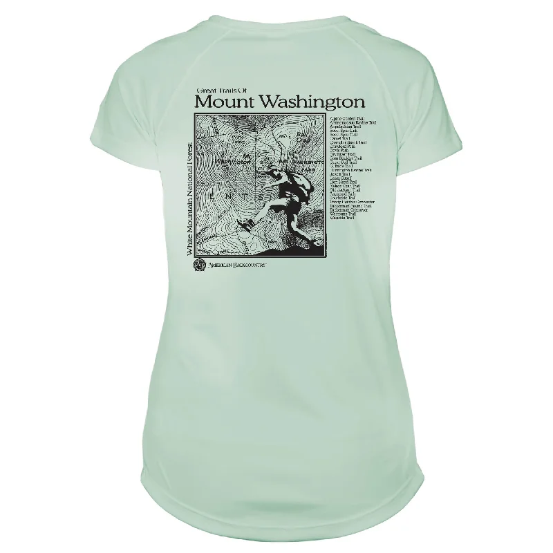 Mount Washington Great Trails Microfiber Women's T-Shirt-- Jersey Fabric Tulle Fabric Batik Fabric Mount Washington Great Trails Microfiber Women's T-Shirt-- Jersey Fabric Tulle Fabric Batik Fabric