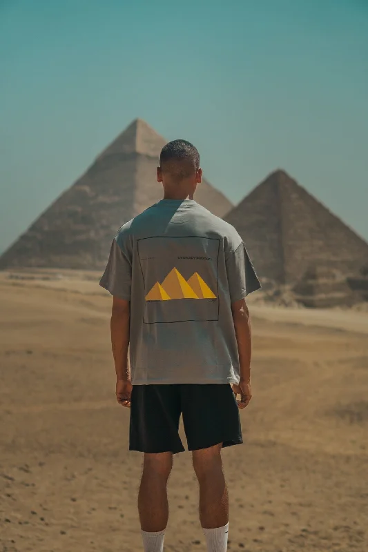 Pyramids Cotton T-Shirt - Ordinary Product-- Nylon Fabric Polyester Fabric Spandex Fabric Pyramids Cotton T-Shirt - Ordinary Product-- Nylon Fabric Polyester Fabric Spandex Fabric