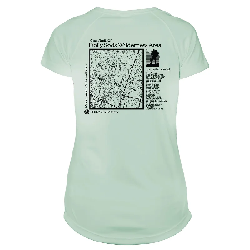 Dolly Sods Great Trails Microfiber Women's T-Shirt-- Cashmere Blend Cotton Blend Poly Blend Dolly Sods Great Trails Microfiber Women's T-Shirt-- Cashmere Blend Cotton Blend Poly Blend