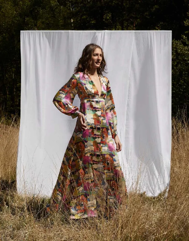 Beatrix Maxi Dress Sewing Pattern, Liberty Fabrics Tunics Floral girly