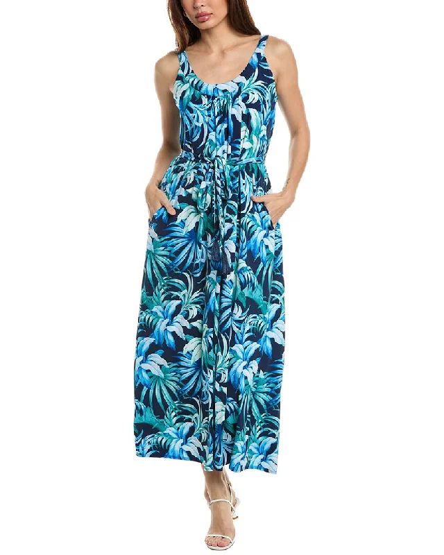 Tommy Bahama Legendary Leaves Maxi Dress Tunics Prom sequined
