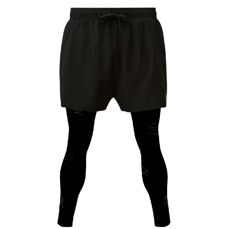 2 in 1 Double Layer Leggings - made to order Comfortable Slip-On Leggings