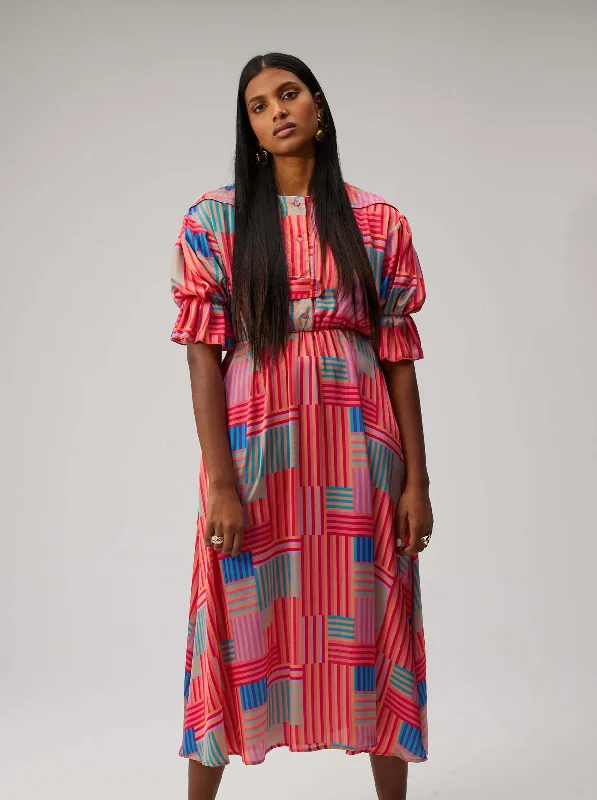 Soma dress in Strike print Tunics Recommended stylist