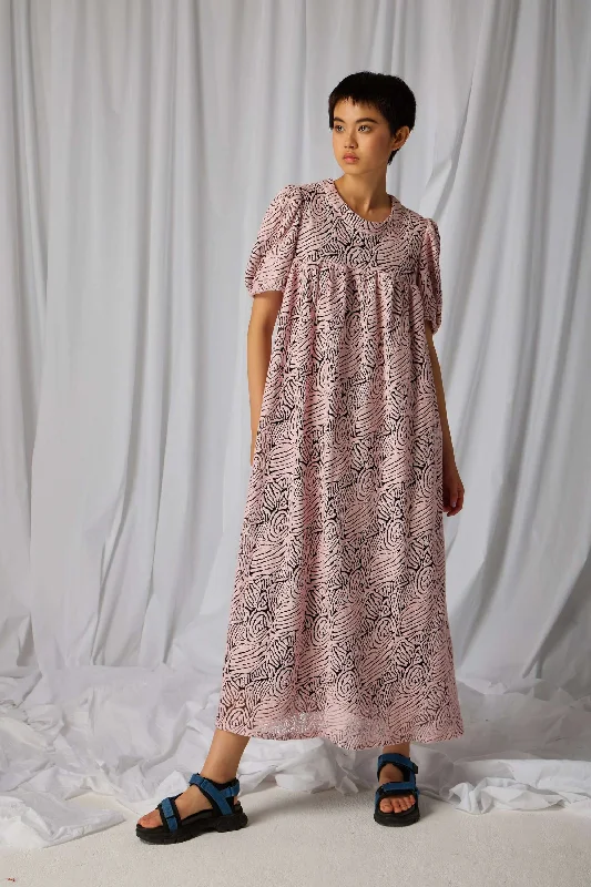 Gaya dress in Organic lace Tunics Luxurious high-end