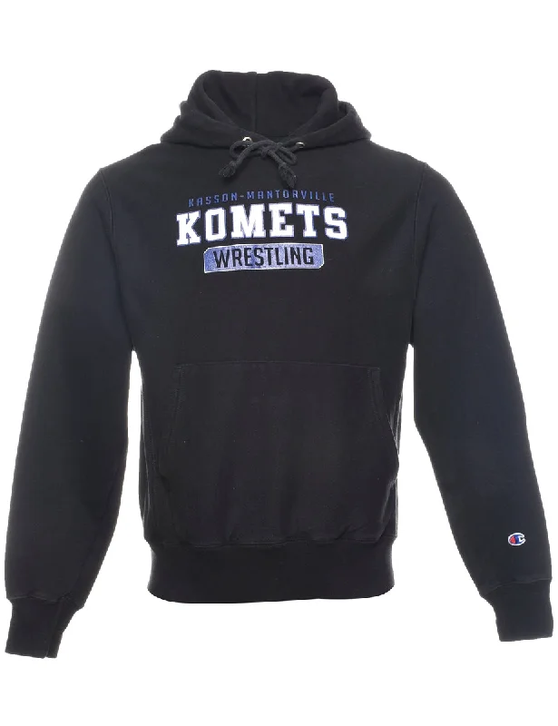 Champion Reverse Weave Komets Printed Hoodie - S Hooded Sweatshirt Casual Wear Street Style Champion Reverse Weave Komets Printed Hoodie - S Hooded Sweatshirt Casual Wear Street Style