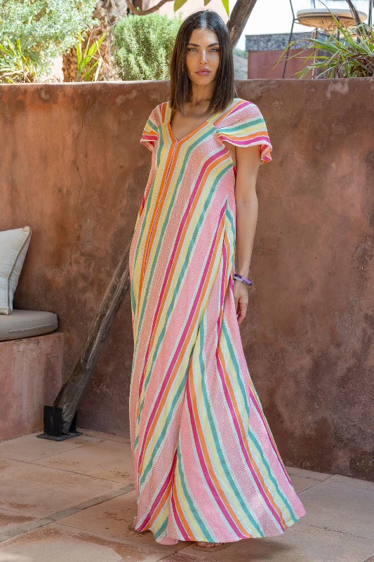 Jull Offwhite Maxi Dress Tunics Luxurious high-end