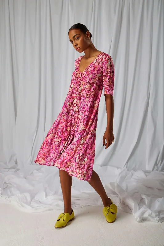 Java dress in Cabaret print Tunics Brand named