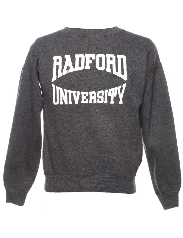 Radford University Printed Sweatshirt - S Hoodie Dress Longline Feminine