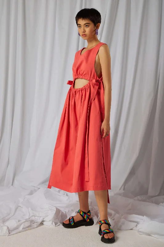 Tatiana dress in Coverall cotton Tunics Formal black