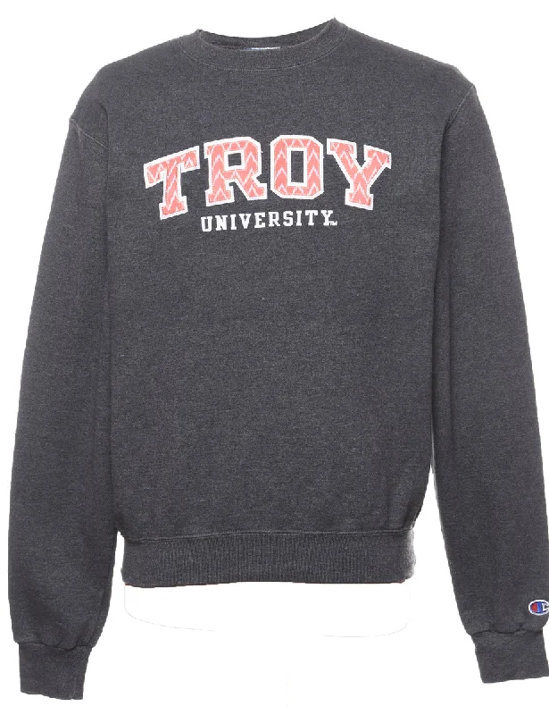 Champion Printed Sweatshirt - S Hoodie Crop Top Short Trendy
