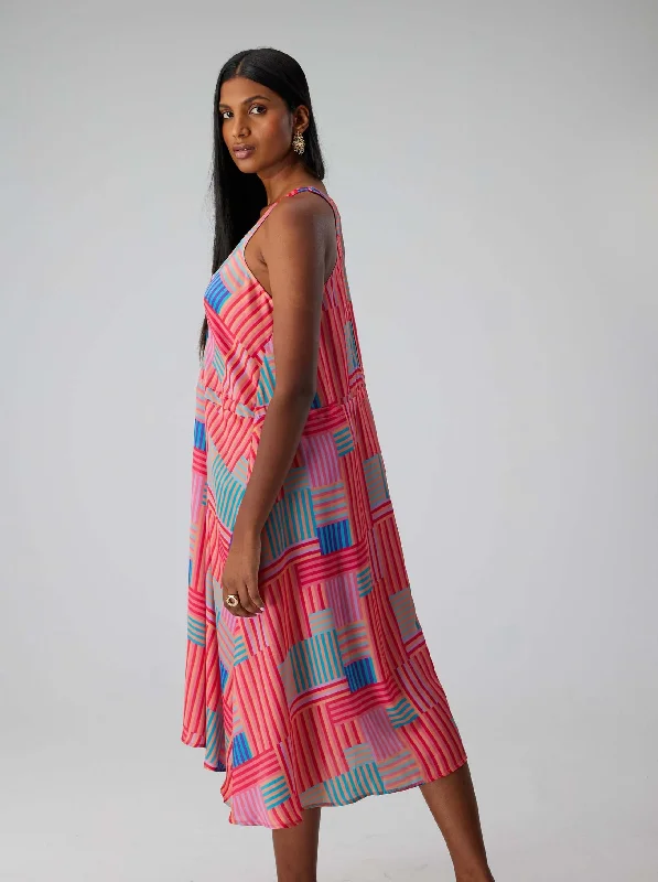 Java dress in Strike print Tunics Chic elegant