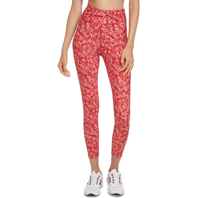 Tommy Hilfiger Sport Womens Activewear Fitness Athletic Leggings Cozy Yoga Compression Leggings Tommy Hilfiger Sport Womens Activewear Fitness Athletic Leggings Cozy Yoga Compression Leggings