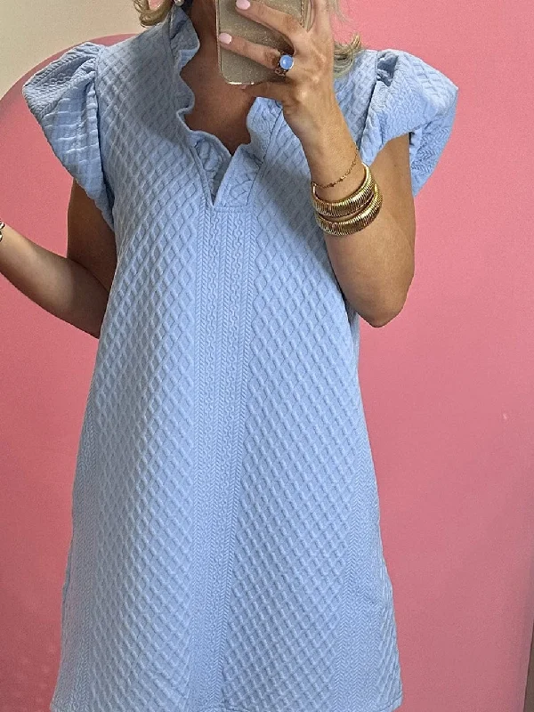 Beach Mini Dress Comfortable Linen Mini Dress