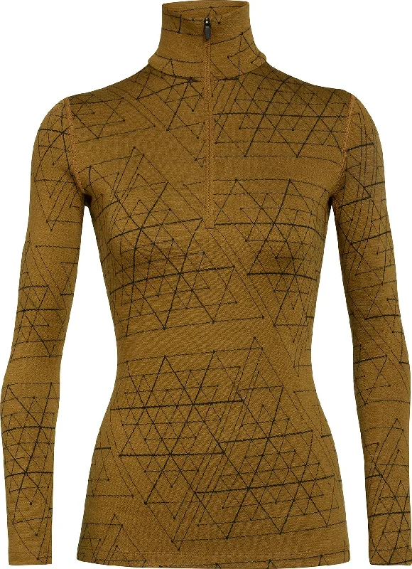 250 Vertex Ice Structure Long Sleeve Half Zip Base Layer Pullover - Women's |-|Couche de base à manches longues demi-Zip 250 Vertex Ice Structure Pullover - Femme Open Front Cardigan