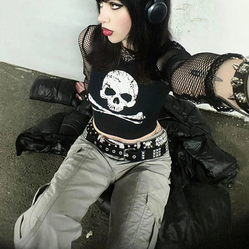 Lunivop Y2K Top 2000s clothes Punk Skull Girl Print Camisole Grunge Basic Crop Top Harajuku Sexy Graphic Vintage Fairycore Black Top Mesh Blend Leather Blend Suede Blend Lunivop Y2K Top 2000s clothes Punk Skull Girl Print Camisole Grunge Basic Crop Top Harajuku Sexy Graphic Vintage Fairycore Black Top Mesh Blend Leather Blend Suede Blend