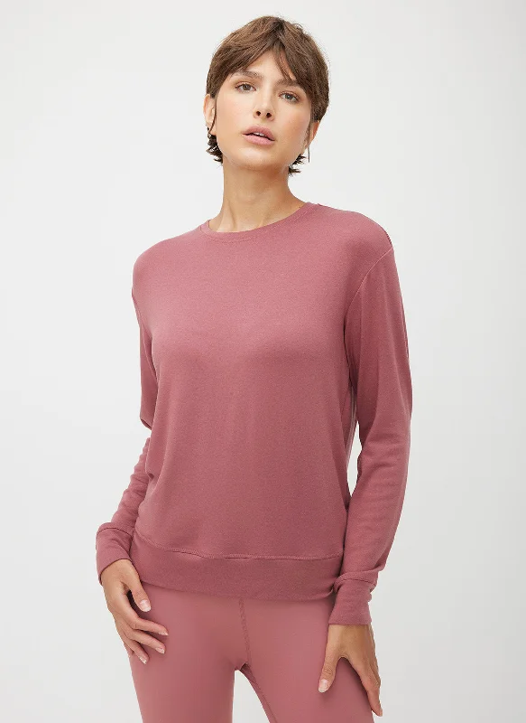 Devon Long Sleeve Pullover Over Sleeve Pullover
