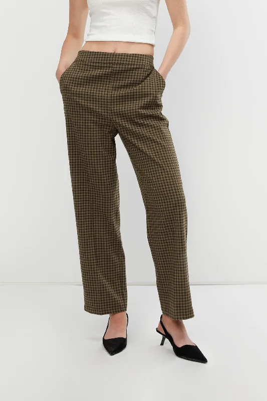 PLAID TROUSER Trousers Modern Contemporary