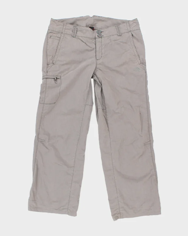 Vintage Women's The North Face Multi Pocket Cargo Hiking Trousers - W34 L30 Trousers Silk Elegant Vintage Women's The North Face Multi Pocket Cargo Hiking Trousers - W34 L30 Trousers Silk Elegant