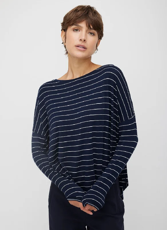 Charlotte Lounge Pullover Slim Sleeve Pullover