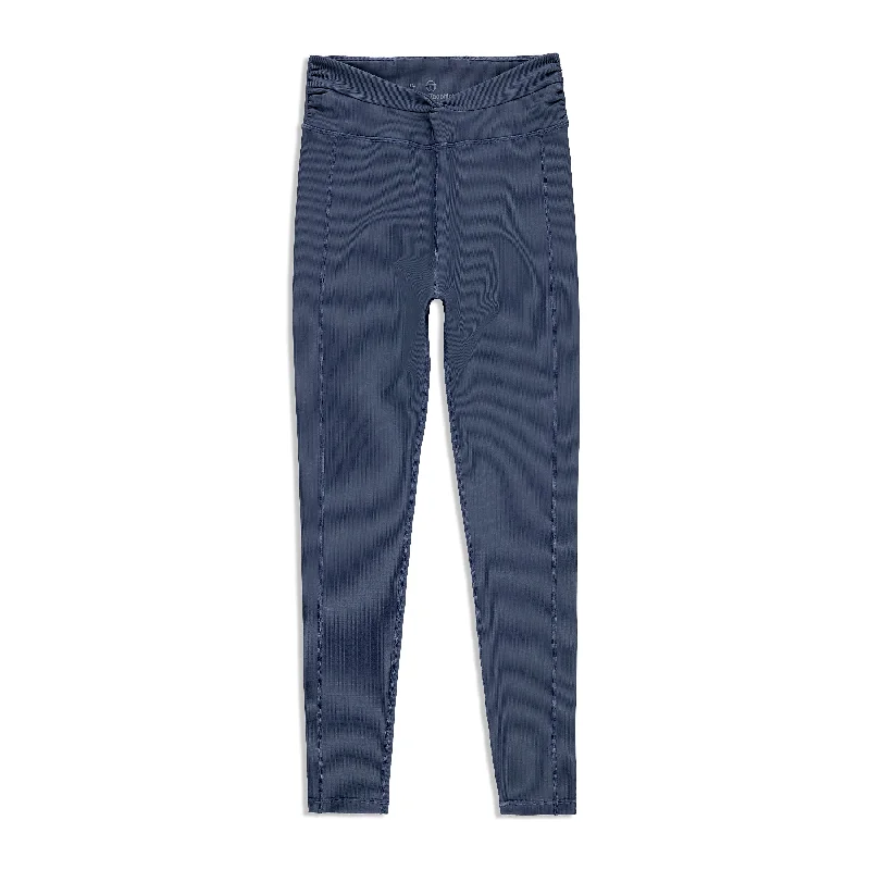 Giulia Leggings- Blue Indigo Fashionable Smooth Fit Leggings