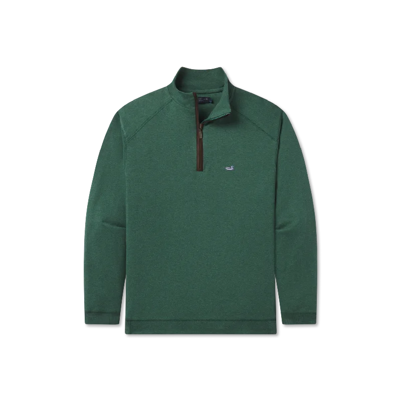 DownpourDRY Cotton 1/4 Zip Pullover Short Sleeve Top