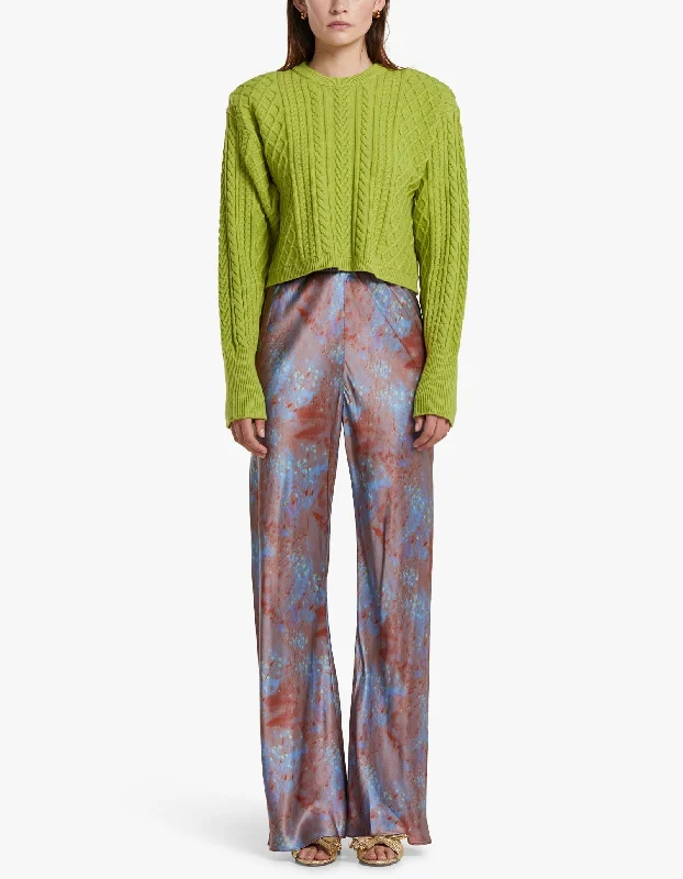 LexiGZ Pullover - Dark Citron Solo Sleeve Pullover
