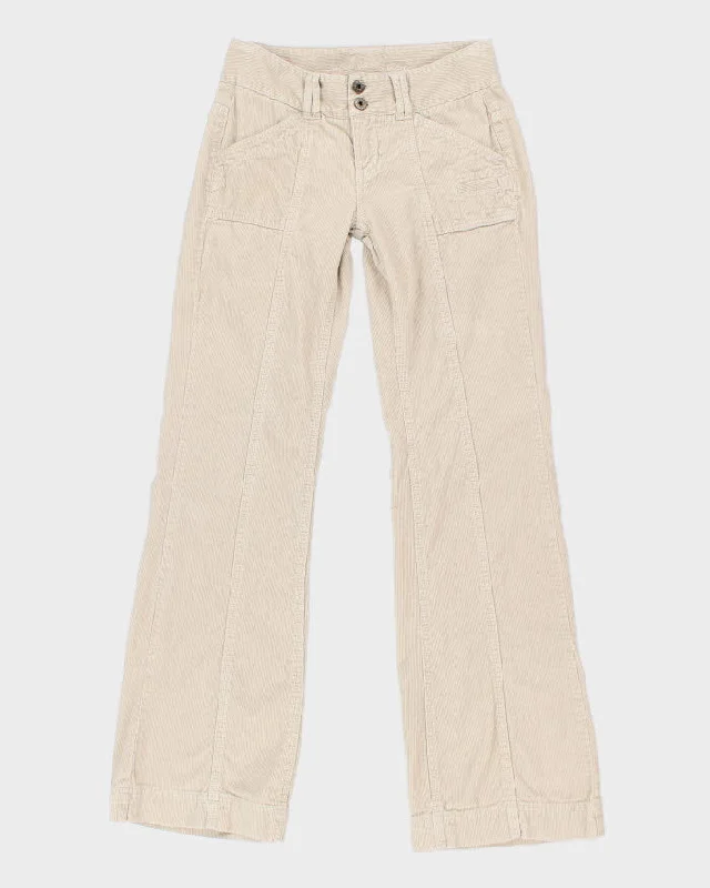Vintage Women's Corduroy Chino Trousers - W26 L30 Trousers Occasion Special