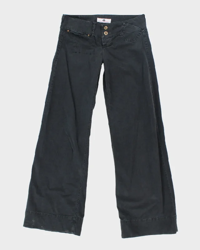 Y2k 00s Fornarnia Wide Leg Cargo Trousers - W32 L33 Trousers Lace Delicate