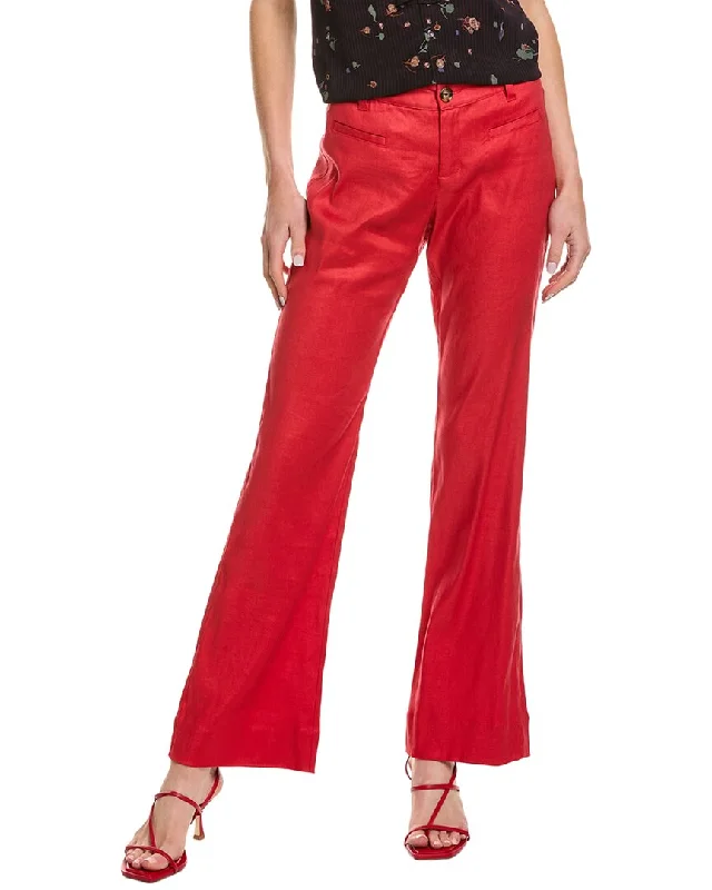 cabi Valentine Linen-Blend Trouser Trousers Bestseller Popular