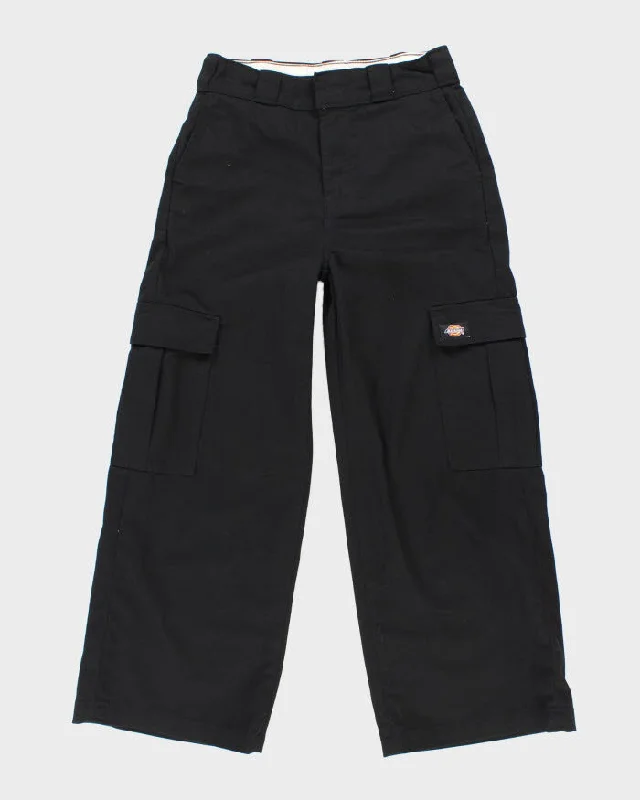 Dickies Black Cargo Trousers - W28 L26 Trousers chic fashionable