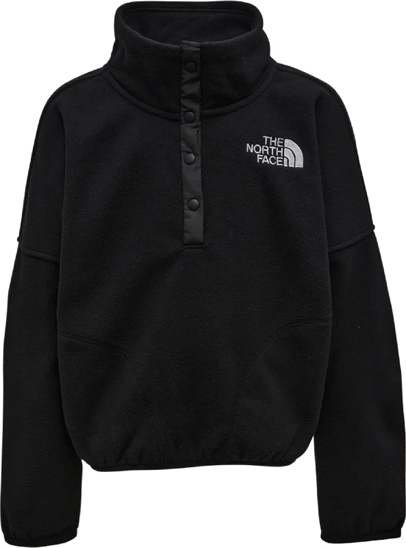 Glacier Pullover - Girls|-|Chandail Glacier - Fille Button Front Sweater