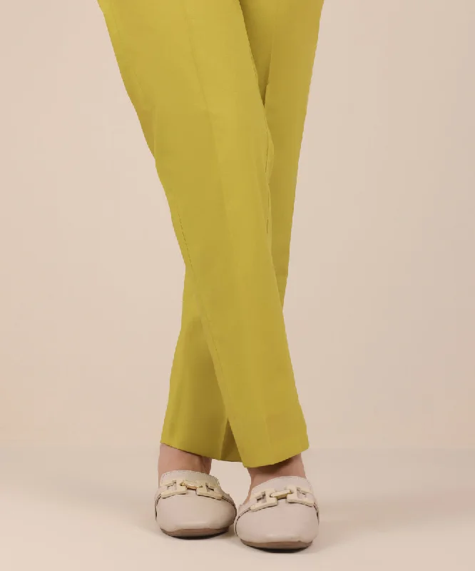 Dyed Cotton Trousers Trousers Prom Sequined