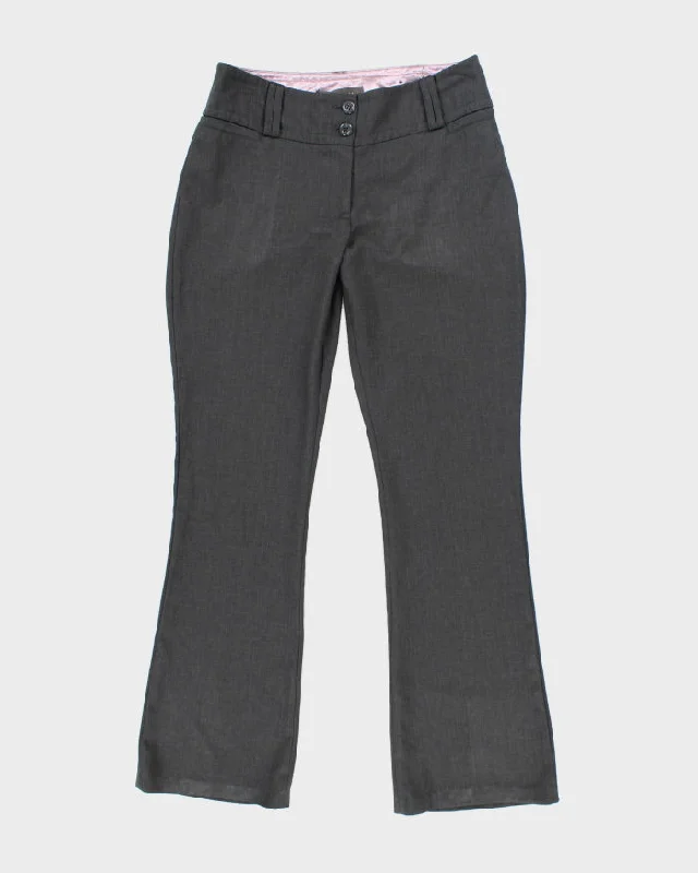 Y2k 00s Suzy Sheer Suit Trousers - W30 L30 Trousers Gym Athletic