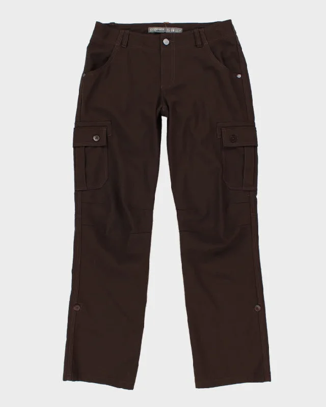 Icebreaker Wool Blend Brown Trousers - W32 L31 Trousers luxurious premium