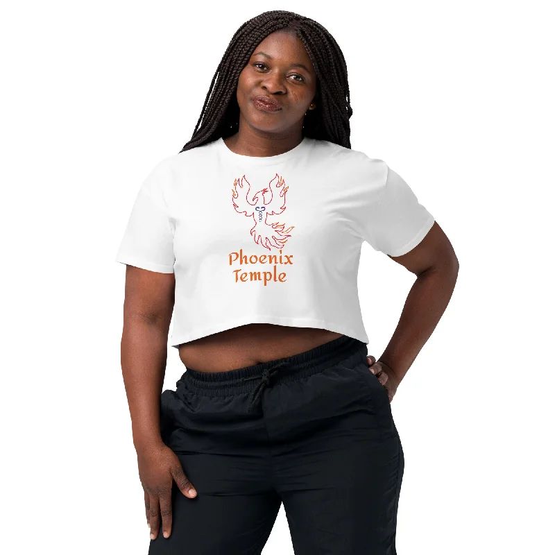 Temple crop top - Fire Safe Notch Collar Peter Pan Collar Cowl Neck