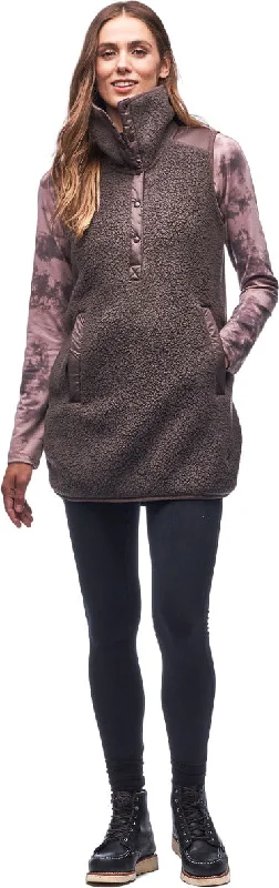 Pecora Pullover Sleeveless Tunic - Women's|-|Tunique en Sherpa sans manches Pecora - Femme Slouchy Comfort Pullover Pecora Pullover Sleeveless Tunic - Women's|-|Tunique en Sherpa sans manches Pecora - Femme Slouchy Comfort Pullover