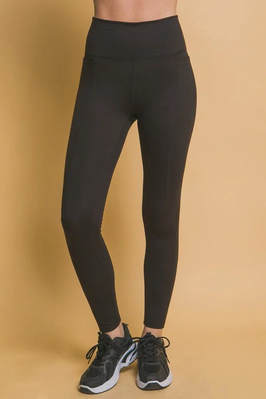 Hazel Blues® | Love Tree High Waist Leggings with Side Pockets Comfortable Bootcut Workout Leggings Hazel Blues® | Love Tree High Waist Leggings with Side Pockets Comfortable Bootcut Workout Leggings