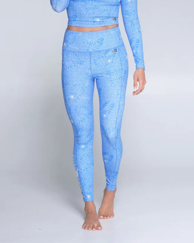 Find Refuge Legging - Bahama Blue Stylish Athletic Wear Leggings