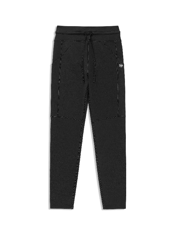 Silvia Leggings- Black Beauty Cozy Lounge Pants Leggings