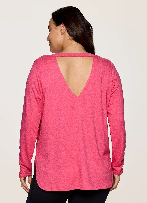 Plus No Sweat Pullover Fitted Ribbed Sweater