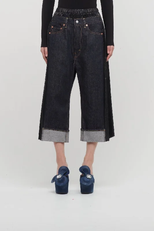 Junya Watanabe Cuff Hybrid Trousers Trousers Party Sparkling