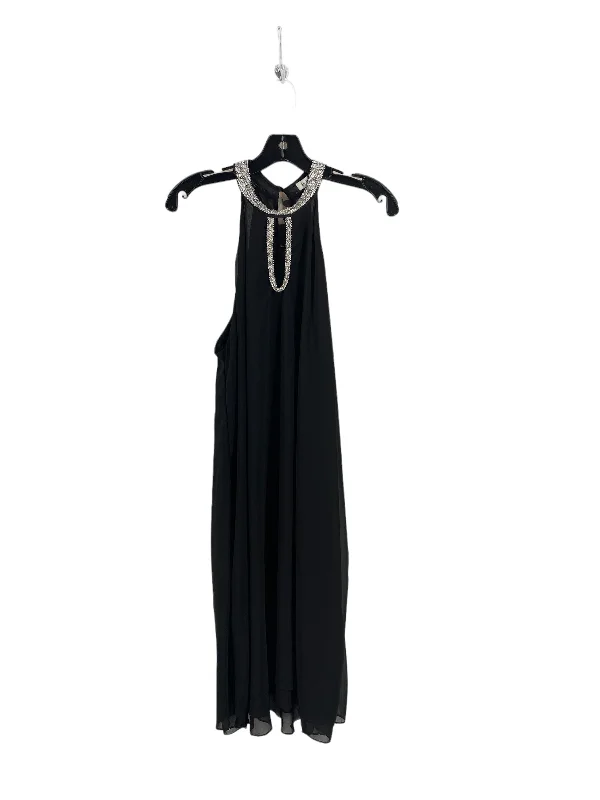 Black Dress Casual Midi Misslook, Size 2x Stylish Animal Print Midi Dress