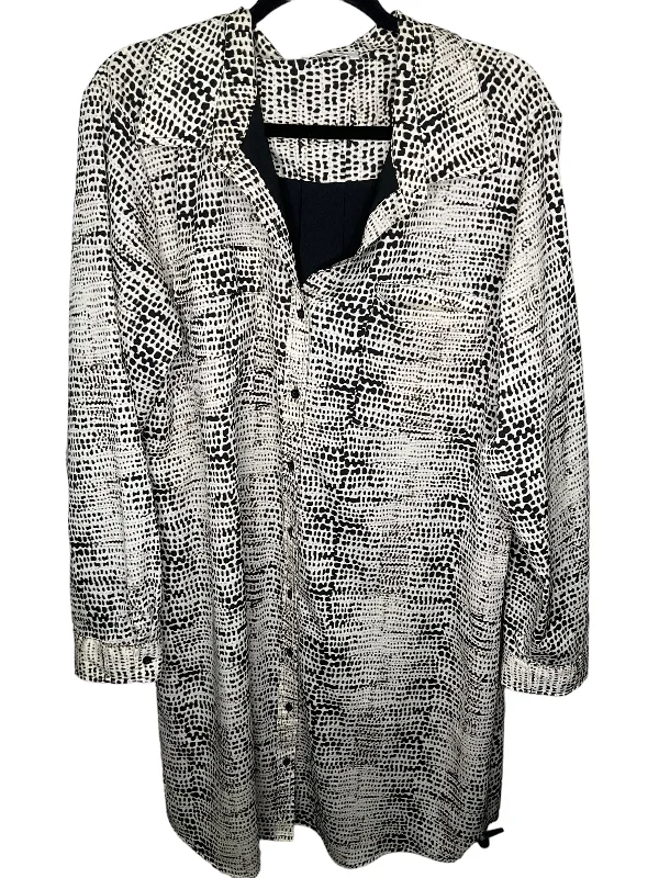 Dress Casual Midi By Calvin Klein In Animal Print, Size: 2x Elegant Satin Midi Dress Dress Casual Midi By Calvin Klein In Animal Print, Size: 2x Elegant Satin Midi Dress