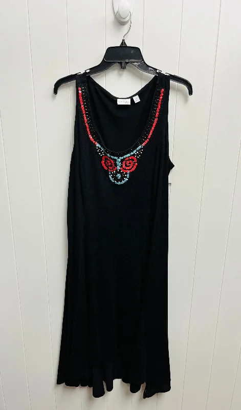 Dress Casual Midi By Kim Rogers In Black & Red, Size: 2x Comfortable Denim Midi Dress Dress Casual Midi By Kim Rogers In Black & Red, Size: 2x Comfortable Denim Midi Dress