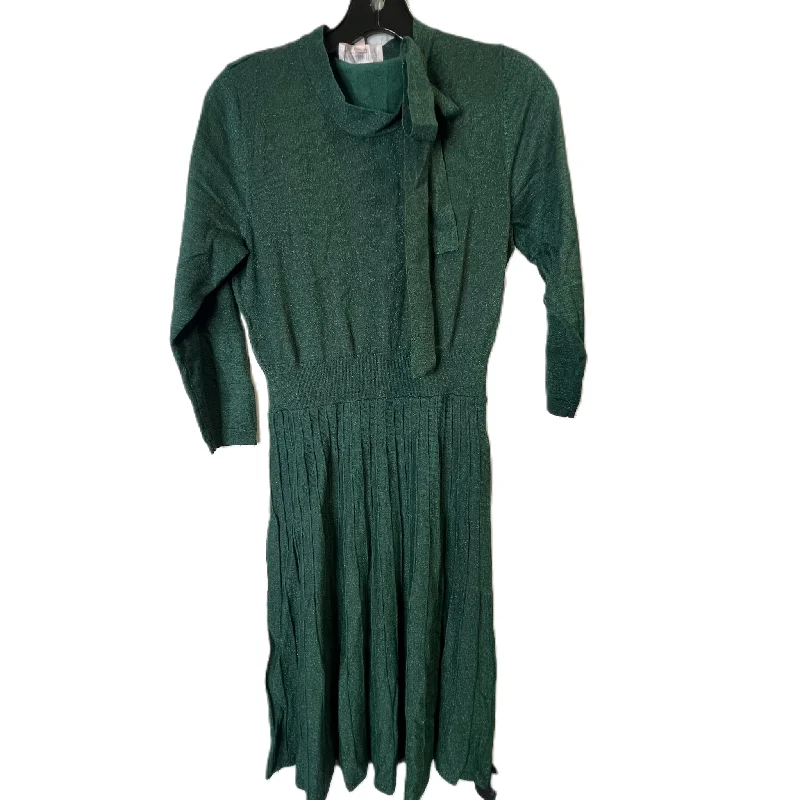 Dress Casual Midi By Nanette Lepore In Green, Size: Xl Elegant Floral Skirt Midi Dress Dress Casual Midi By Nanette Lepore In Green, Size: Xl Elegant Floral Skirt Midi Dress