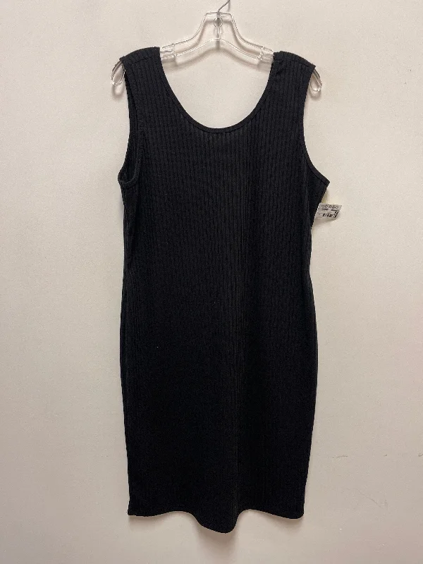Dress Casual Midi By Rouge In Black, Size: 3x Comfortable Deep V Midi Dress